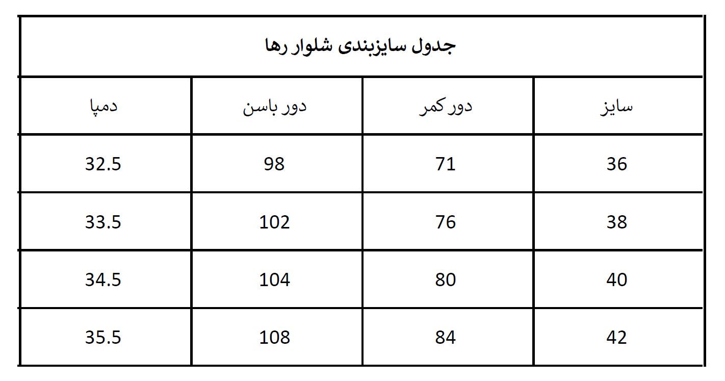 شلوار رها سرمه ای - Image 4